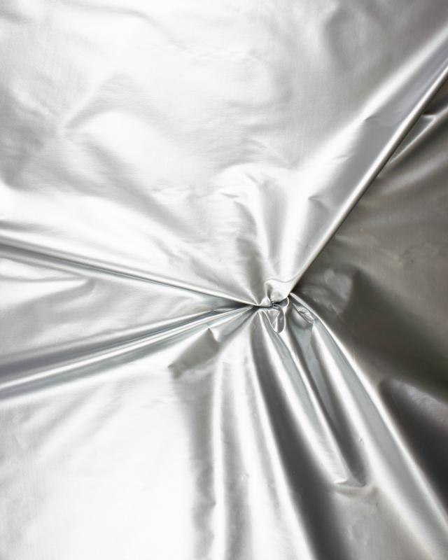 Tissu Vinyl Argent - Tissushop